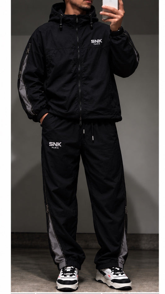 Ensemble zippé noir